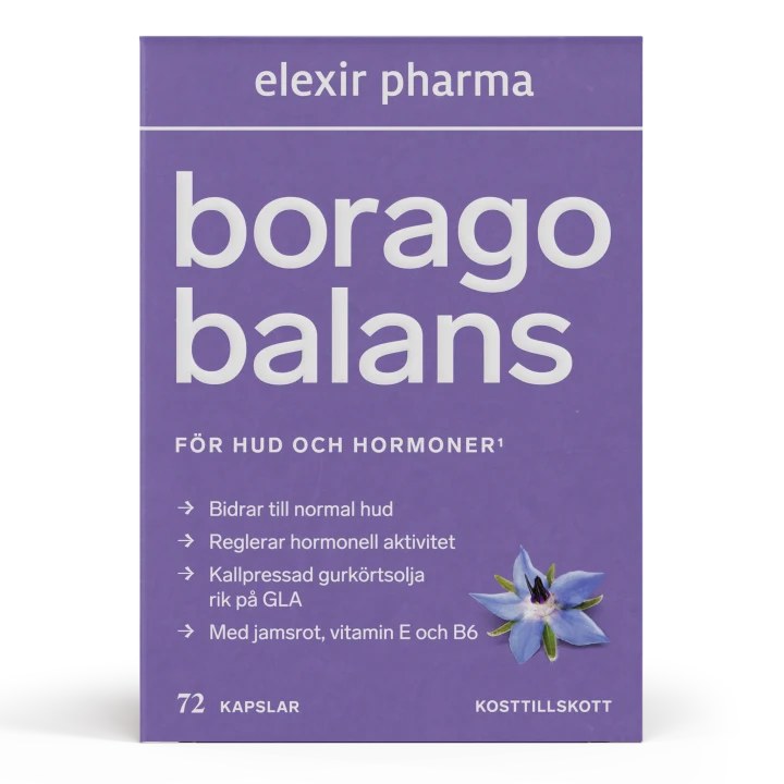 Elexir Pharma Borago Balans 72 kapslar Elexir Pharma