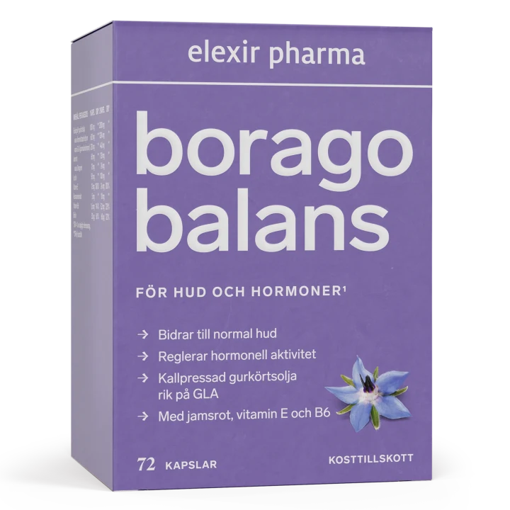 Elexir Pharma Borago Balans 72 kapslar Elexir Pharma