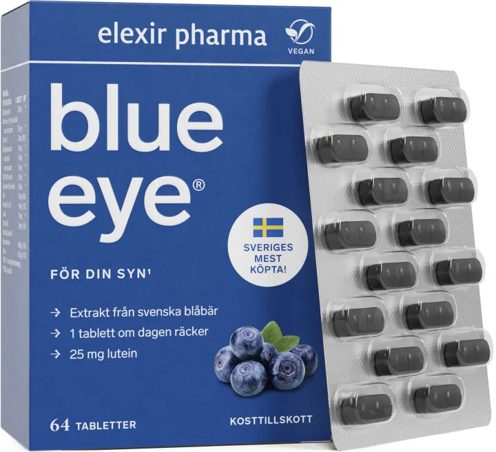 Elexir Pharma Blue Eye® 64 tabletter Elexir Pharma