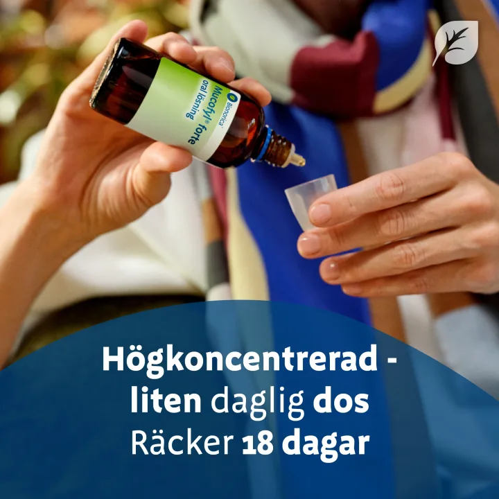 Mucofyl Forte Oral Lösning 100 ml mucofyl, Bionorica