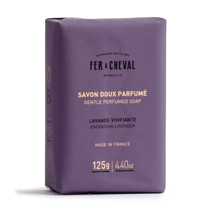 Fer à Cheval Fast Tvål Energising Lavender 125 g Fer a Cheval