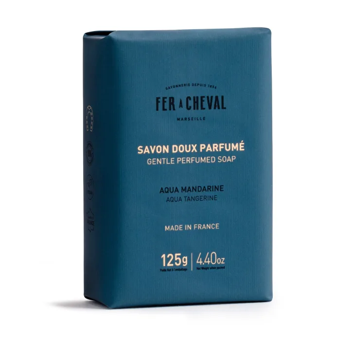 Fer à Cheval Fast Tvål Aqua Tangerine 125 g Fer a Cheval