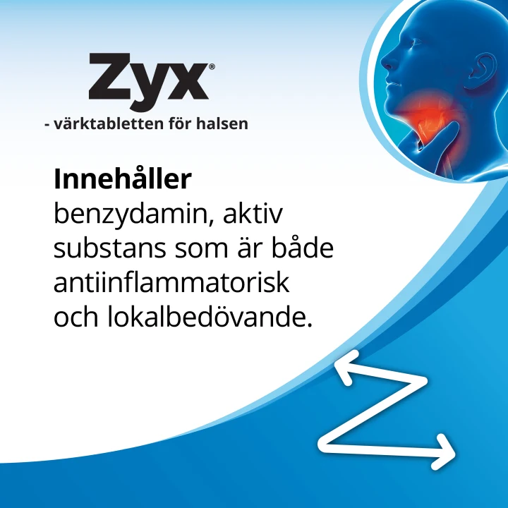 Zyx Mint Sugtablett 3 mg  20 sugtabletter Zyx