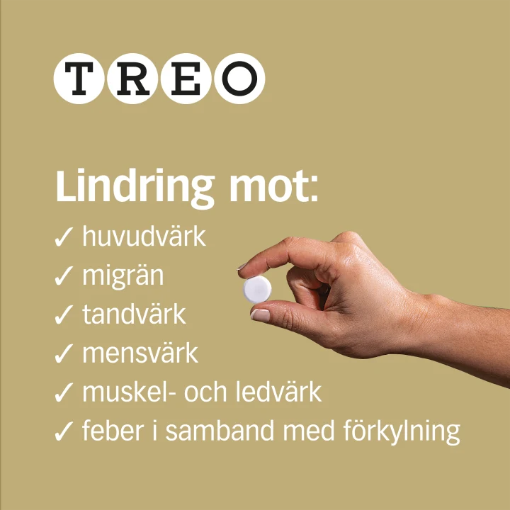 Treo brustablett 500 mg/50 mg 60 st Treo