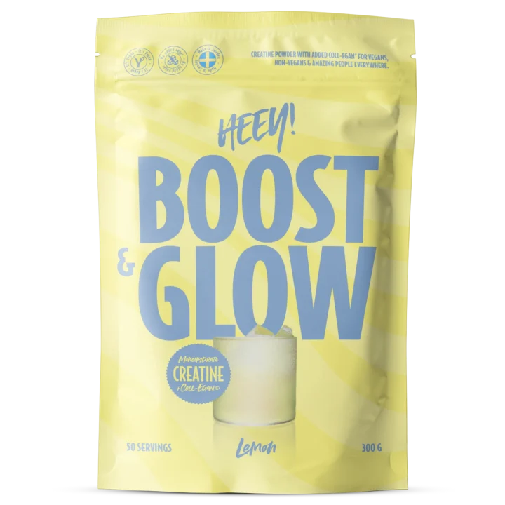 Heey! Boost & Glow Kreatin + Coll-egan® Citron 300 g Heey!