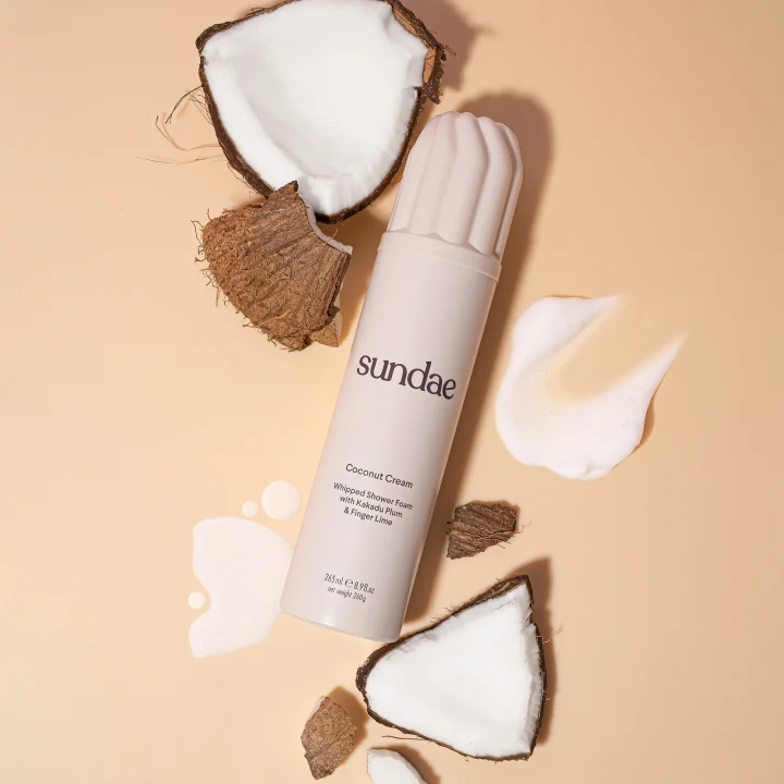 Sundae Body Foaming Body Wash Coconut Cream 265 ml Sundae Body