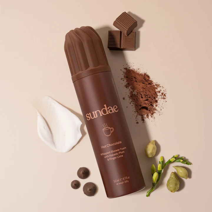 Sundae Body Foaming Body Wash Hot Chocolate 265 ml Sundae Body