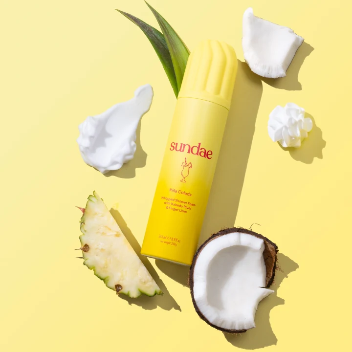 Sundae Body Foaming Body Wash Pina Colada 265 ml Sundae Body