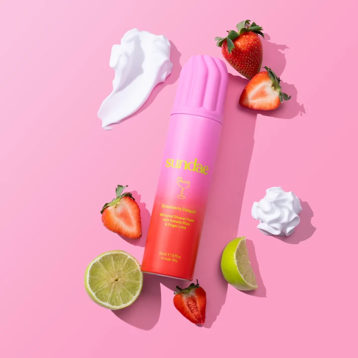 Sundae Body Foaming Body Wash Strawberry Daiquiri 265 ml Sundae Body