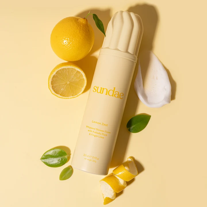 Sundae Body Foaming Body Wash Lemon Zest 265 ml Sundae Body