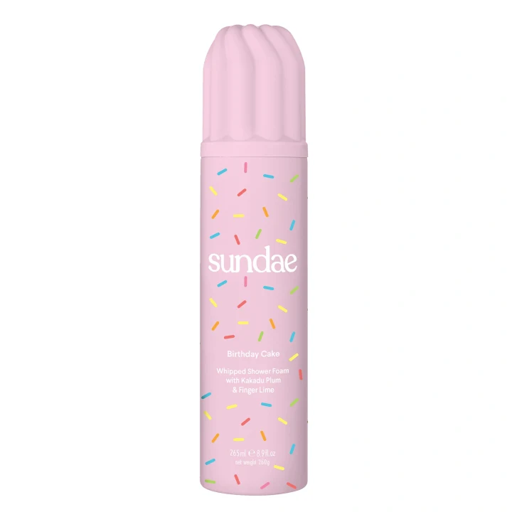 Sundae Body Foaming Body Wash Birthday Cake 265 ml Sundae Body