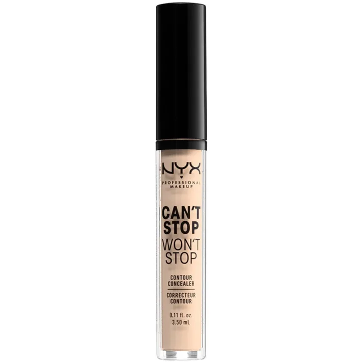 NYX Professional Makeup Can't Stop Won't Stop Concealer 3,5 ml 04 Light Ivory NYX Professional Makeup