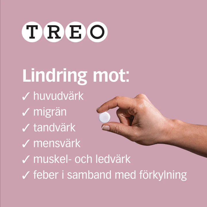 Treo Hallon brustablett 500mg/50mg 20 st Treo
