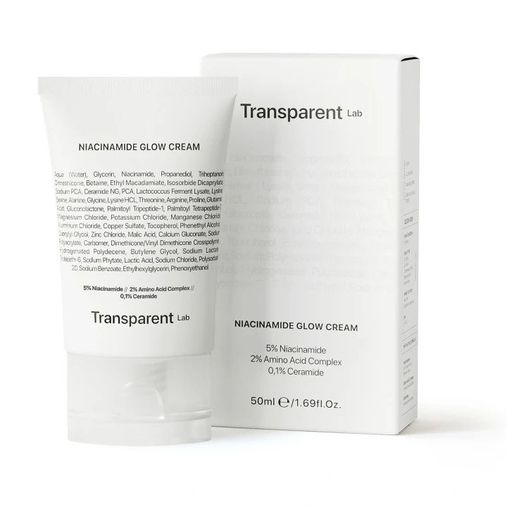 Niche Beauty Lab Transparent Lab Niacinamide Glow Cream 50 ml Niche Beauty Lab