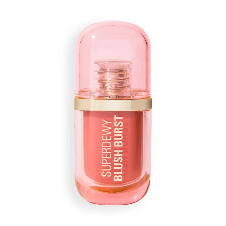 Revolution Beauty London Superdewy Blush Plump Serum Liquid Blush 4,2 ml Sunset Spritz Peach Revolution Beauty London