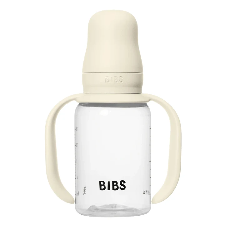 BIBS Baby Sippy Bottle Spout Silicone 150 ml 1-pack Ivory Bibs