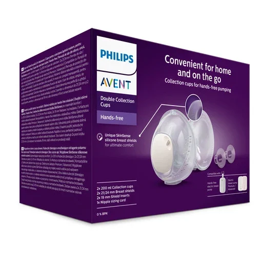 Philips Avent Dubbla Uppsamlingsmuggar Handsfree Philips Avent