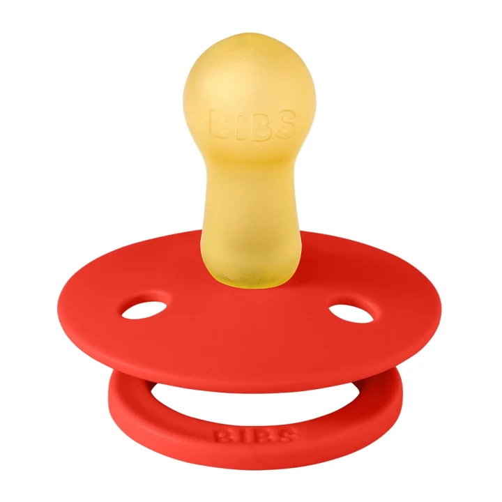 BIBS x Moomin Pacifier Colour Dancing Latex Candy Apple Mix 2 pack Size 2 Bibs, Mumin