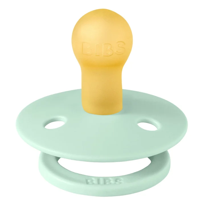 BIBS x Moomin Pacifier Colour Sailing Latex Nordic Mint Mix 2 pack Size 1 Bibs, Mumin