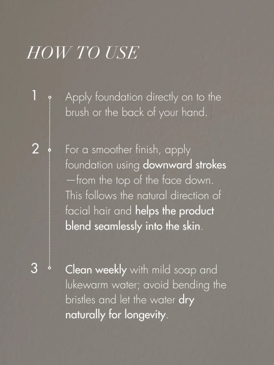 SWEED 04 Foundation Brush Sweed