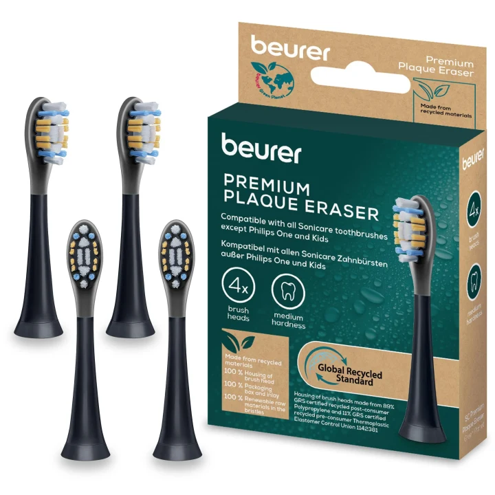 Beurer SC Plaque Eraser Brush Heads 4-pack Beurer