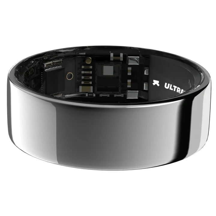 Ultrahuman Ring AIR Space Silver Size 10 Ultrahuman