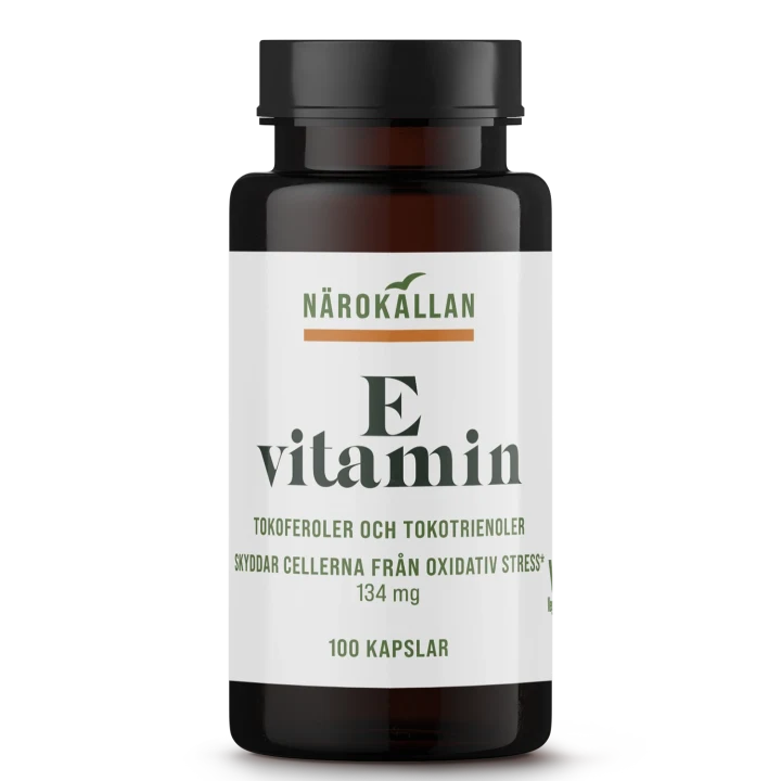 Närokällan E-Vitamin 200IE 100 kapslar Närokällan
