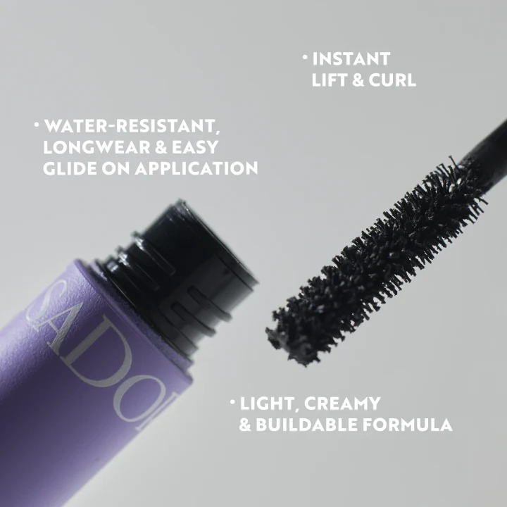 IsaDora 10 sec High Impact Lift & Curl Mascara 9 ml 01 Black IsaDora