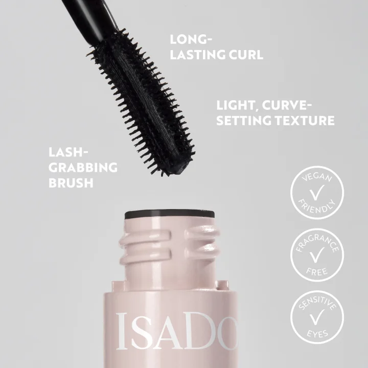IsaDora Lash Styler Curl Mascara 50 Black 9ml IsaDora