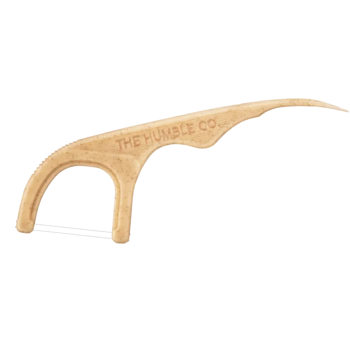 Humble Dental Floss Picks Mint 50-pack thehumbleco