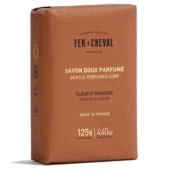 Fer à Cheval Fast Tvål Orange Blossom 125 g Fer a Cheval