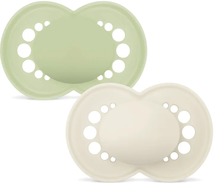 MAM Original Silk Napp 6-16 mån Box V Green Unprinted 2-pack Mam