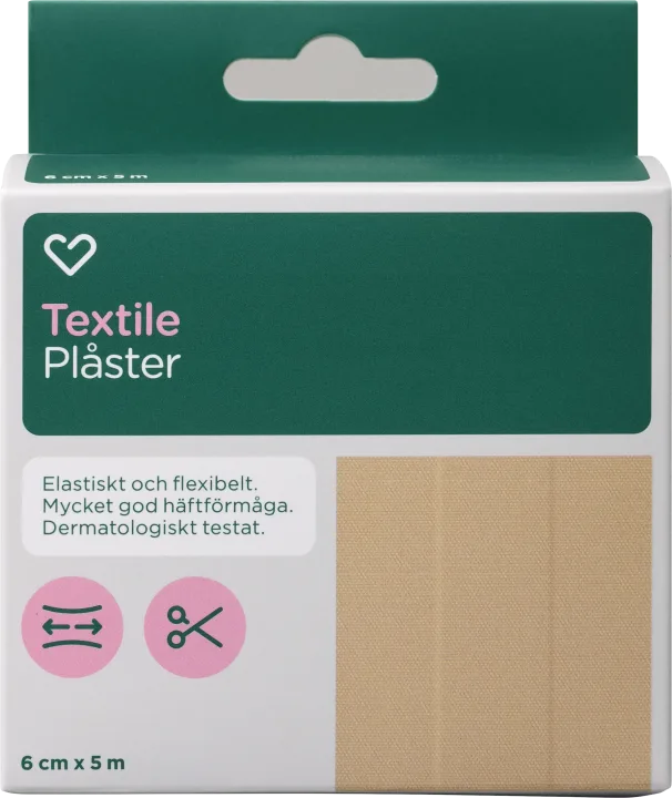 Hjärtats Plåster Textile Hjärtats