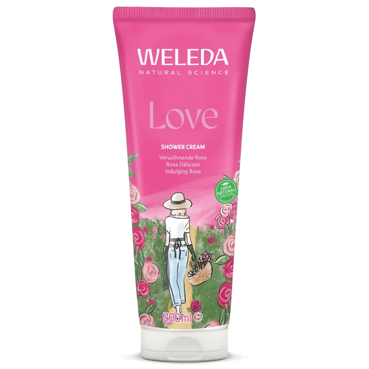 Weleda Love Shower Cream Rose 200 ml Weleda