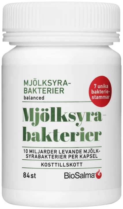 BioSalma Mjölksyrabakterier 84 st kapslar BioSalma