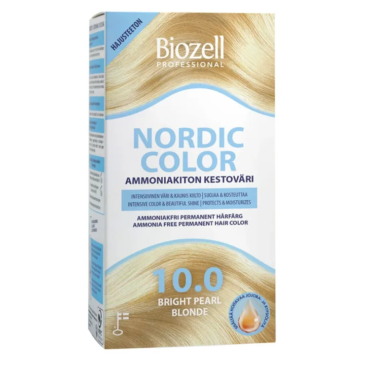 Biozell Professional Nordic Color 10.0 Bright Pearl Blonde Biozell 