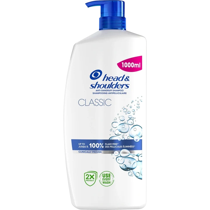 Head & Shoulders Classic Clean Schampo 1000 ml Head & shoulders