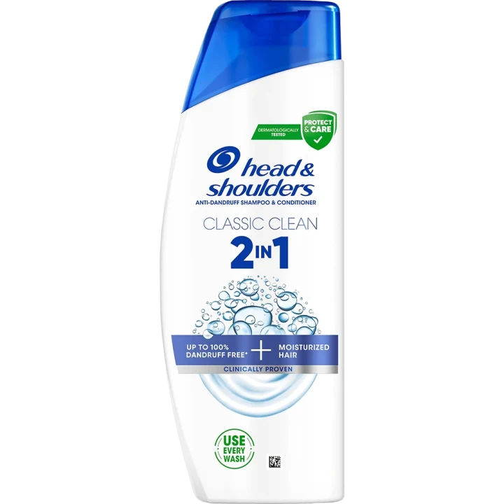 Head & Shoulders Classic Clean 2in1, 250 ml Head & shoulders
