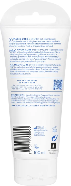 RFSU Magic Lube Glidmedel 100 ml Rfsu