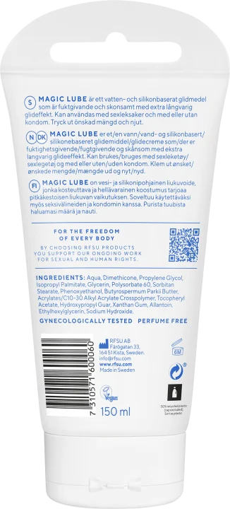 RFSU Magic Lube Glidmedel 150 ml Rfsu