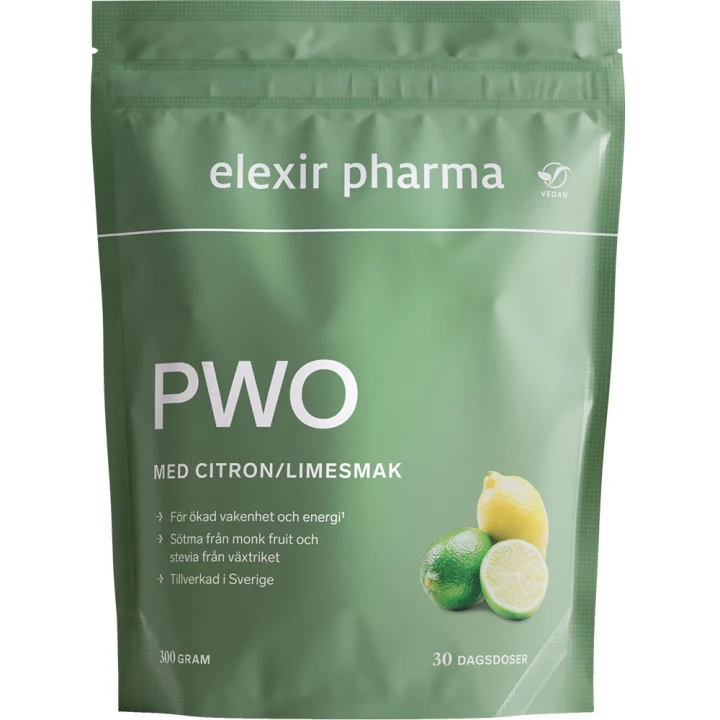 Elexir Pharma PWO Citron/Lime 300 g Elexir Pharma