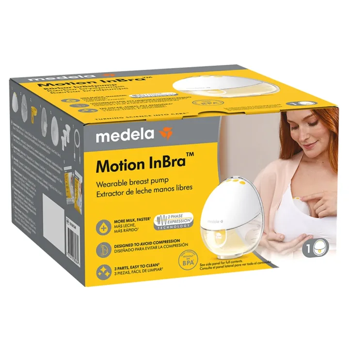 Medela Motion InBra Bärbar Bröstpump Enkel 1 st Medela