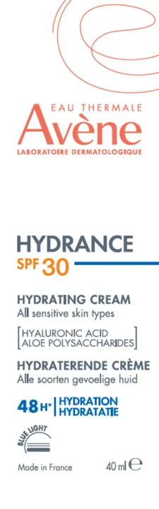 Avène Hydrance SPF30 Hydrating Cream 40 ml Avène