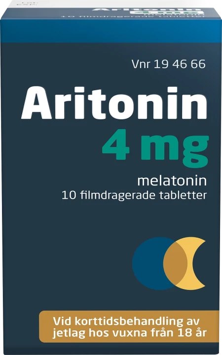 Aritonin Filmdragerad Tablett 4 mg Burk 10 tabletter Aritonin