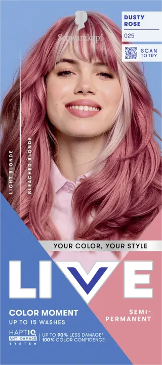 Schwarzkopf LIVE Color Moment 025 Dusty Rose Schwarzkopf