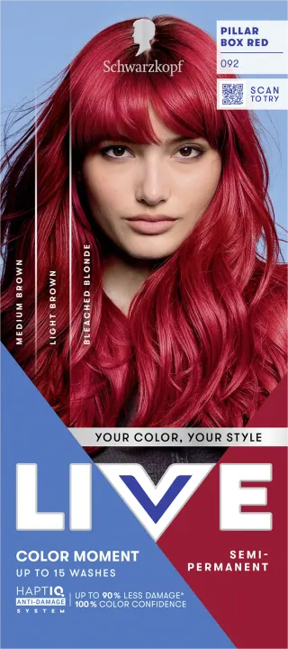 Schwarzkopf LIVE Color Moment 92 Pillar Box Red Schwarzkopf