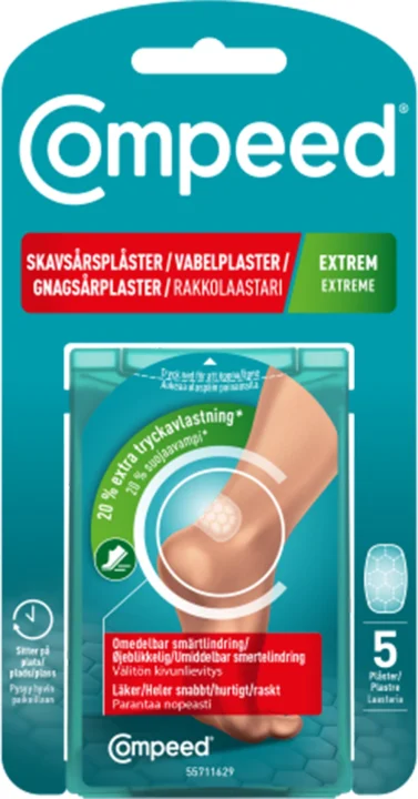 Compeed Skavsårsplåster Extreme 5 St Compeed