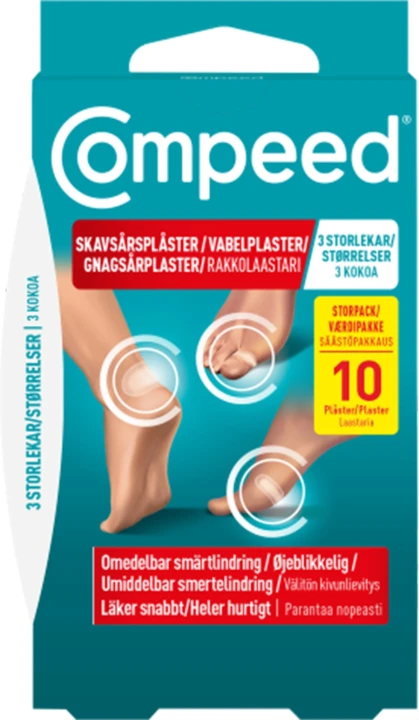 Compeed Skavsårsplåster Mix 10 St Compeed