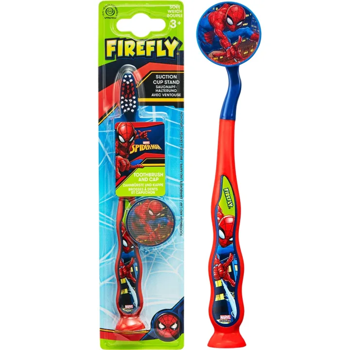 Firefly Toothbrush Spiderman & Cap Firefly