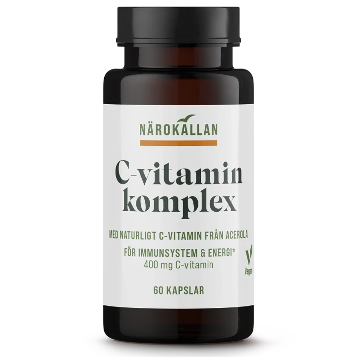 Närokällan C-vitamin komplex 60 kapslar Närokällan